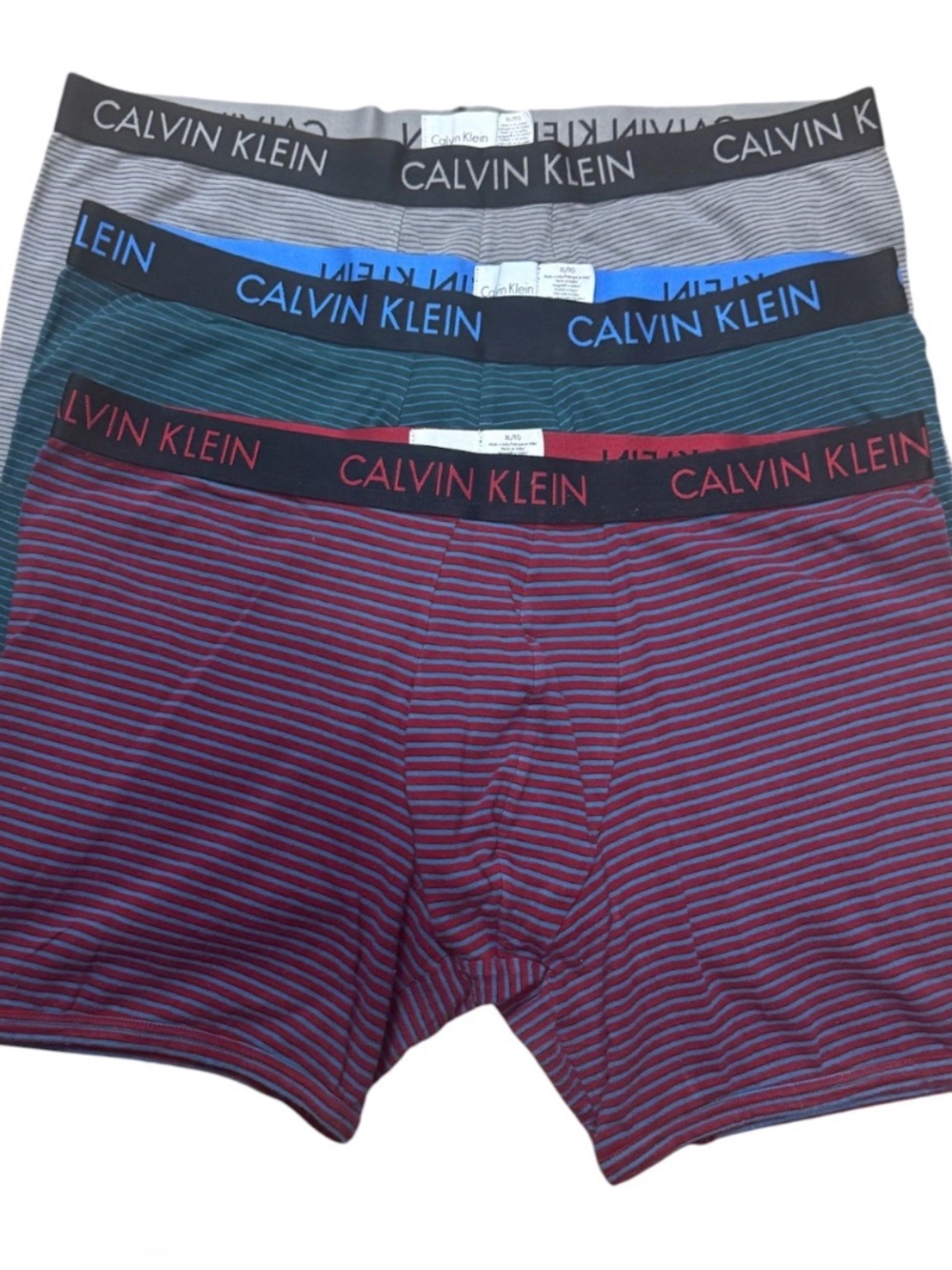 Calvin Kein boxer briefs, 3 pair, Mens size XL